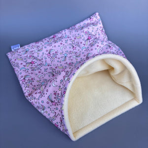 LARGE shooting stars snuggle sack. Snuggle pouch for guinea pigs