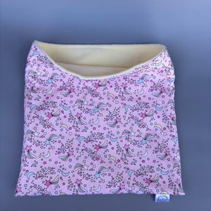 LARGE shooting stars snuggle sack. Snuggle pouch for guinea pigs