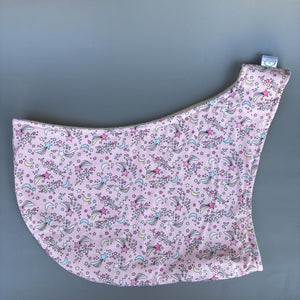Shooting stars bonding scarf for hedgehogs and small pets. Bonding pouch. Fleece lined.