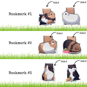 Magnetic guinea pig bookmark.