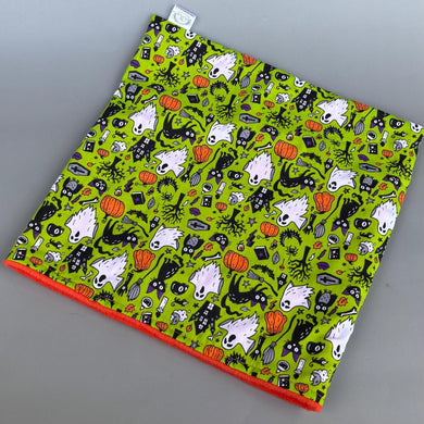 LARGE Halloween guinea pigs snuggle sack. Snuggle pouch for hedgehogs and guinea pigs