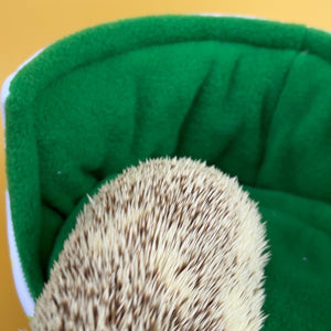 Clouds and bunting cuddle cup. Pet sofa. Hedgehog and small guinea pig bed. Small pet beds. Fleece sofa bed.