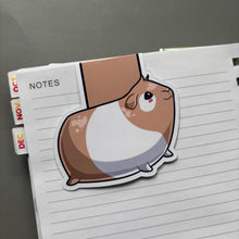 Load image into Gallery viewer, Magnetic guinea pig bookmark.
