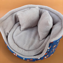 Load image into Gallery viewer, LARGE daisy guinea pigs cuddle cup. Guinea pig sofa bed.