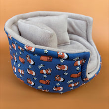 Load image into Gallery viewer, LARGE daisy guinea pigs cuddle cup. Guinea pig sofa bed.
