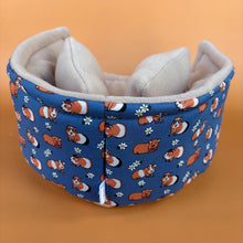 Load image into Gallery viewer, LARGE daisy guinea pigs cuddle cup. Guinea pig sofa bed.
