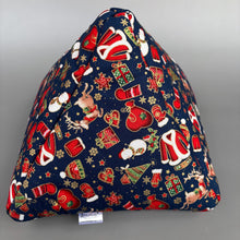 Load image into Gallery viewer, Christmas tent house. Hedgehog and small animal house. Padded fleece lined house.