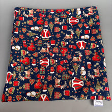 Load image into Gallery viewer, LARGE Christmas snuggle sack. Snuggle pouch/sleeping bag for hedgehogs, guinea pig and other small animals.