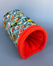 Load image into Gallery viewer, Dinosaur bunker. Hedgehog and guinea pig bed. Padded fleece lined house.