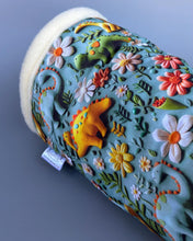 Load image into Gallery viewer, Dinosaur full cage set. Corner house, snuggle sack, tunnel cage set for hedgehog or small pet.