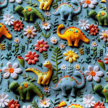 Load image into Gallery viewer, LARGE dinosaur cuddle cup. Pet sofa. Guinea pig bed. Fleece bed. Fleece sofa.