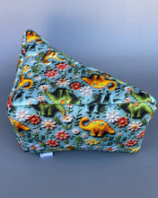 Load image into Gallery viewer, Dinosaur corner house. Hedgehog and small pet house. Padded fleece lined house.