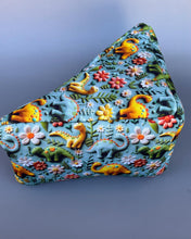 Load image into Gallery viewer, Dinosaur corner house. Hedgehog and small pet house. Padded fleece lined house.