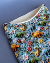 Load image into Gallery viewer, Dinosaur full cage set. LARGE house, snuggle sack and tunnel cage set for hedgehog or small pet.
