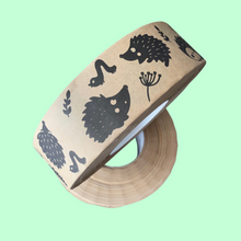 Load image into Gallery viewer, Hedgehog gum paper tape. 48mm x 200m roll.
