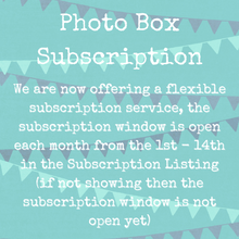 Load image into Gallery viewer, SUBSCRIPTION: The Hoghouse Monthly Photo Box Information (Not sold out - please read description for subscription details)
