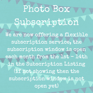 SUBSCRIPTION: The Hoghouse Monthly Photo Box Information (Not sold out - please read description for subscription details)