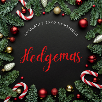DECEMBER: Hedgemas Box. Release date end of November.
