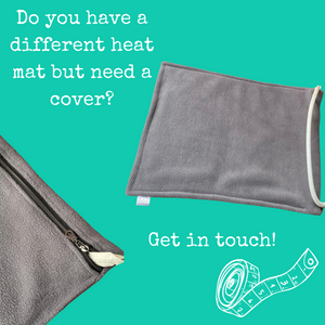 Petnap cover. Fleece zipper heat mat cover to fit 33cm x 44cm Petnap.