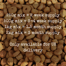 Load image into Gallery viewer, 2kg (4.40 lb) African pygmy hedgehog food mix. Hedgehog biscuit mix. Dry food mix.