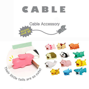Hedgehog PVC charger protector. Phone charger protector.