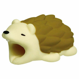 Hedgehog PVC charger protector. Phone charger protector.