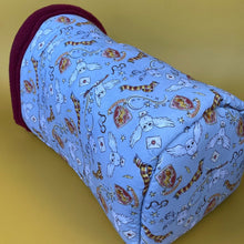 Load image into Gallery viewer, Wizard bunker. Hedgehog and guinea pig bed. Padded fleece lined house.