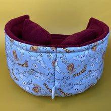 Load image into Gallery viewer, LARGE Wizard cuddle cup. Pet sofa. Guinea pig bed. Pet beds. Fleece bed. Fleece sofa.