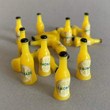 Load image into Gallery viewer, Lemonade photo prop. Lemons and lemonade bottle resin props for photos.