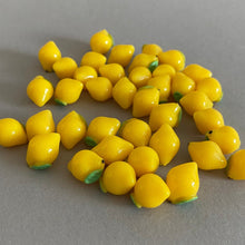 Load image into Gallery viewer, Lemonade photo prop. Lemons and lemonade bottle resin props for photos.