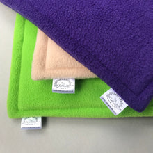 Load image into Gallery viewer, Custom size autumn spice fleece cage liners made to measure