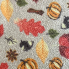 Load image into Gallery viewer, Custom size autumn spice fleece cage liners made to measure