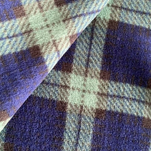 Load image into Gallery viewer, Custom size tartan fleece cage liners made to measure - Blue and green tartan