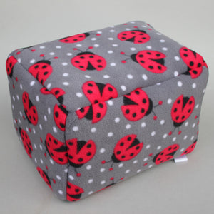LARGE ladybird cosy bed for guinea pigs. Padded house for guinea pigs.