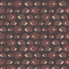Load image into Gallery viewer, Autumn Hedgehogs cosy snugAutumn Hedgehogs cosy snuggle cave. gle cave. Padded stay open hedgehog bed.