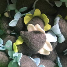 Load image into Gallery viewer, Fleece hedgehog toy. Fleece jingle hedgehog toy. Hedgehog plushy.