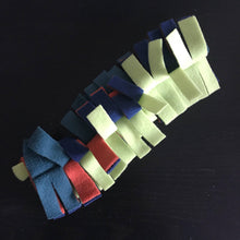 Load image into Gallery viewer, Fleece worm toy. Hedgehog toy. Toy sets in various mixed colours. Small pet toys.