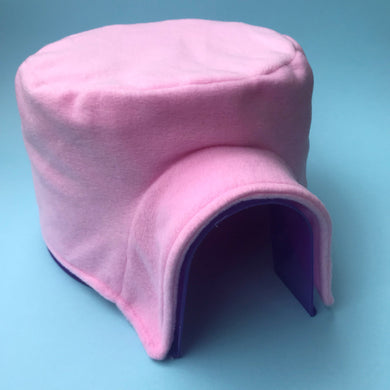 Fleece cover for plastic igloo. Igloo for hedgehog, guinea pig & other small animals. Pigloo cover.
