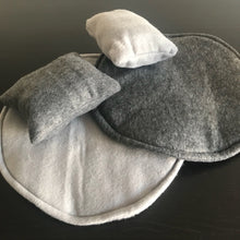 Load image into Gallery viewer, LARGE cuddle cup cushions. Extra cuddle cup cushions and mini pillows. Removable cushions.