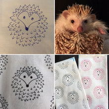 Load image into Gallery viewer, The Hoghouse snuggle sack. Sleeping bag for hedgehog, guinea pigs and small animals. Fleece lined.