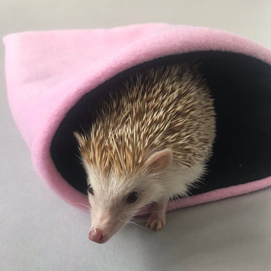 Snuggle sack. Small animal sleeping bag. Fleece lined. Double fleece sleeping bag
