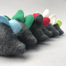 Load image into Gallery viewer, Fleece hedgehog toy. Fleece jingle hedgehog toy. Hedgehog plushy.