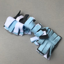 Load image into Gallery viewer, Fleece worm toy. Hedgehog toy. Toy sets in various mixed colours. Small pet toys.