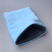 Load image into Gallery viewer, Fleece mini set. Padded tunnel and snuggle sack set.
