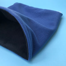 Load image into Gallery viewer, LARGE stay open snuggle sack. Fleece lined. Double fleece sleeping bag.