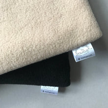 Load image into Gallery viewer, LARGE snuggle sack. Small animal sleeping bag. Fleece lined. Double fleece sleeping bag