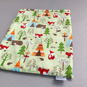 Camping animals snuggle sack, snuggle pouch, sleeping bag for hedgehog and small guinea pigs.