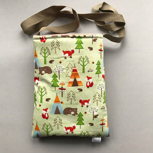 Camping animals padded bonding bag, carry bag for hedgehog.