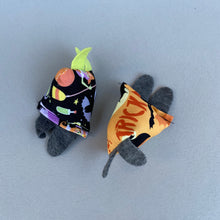 Load image into Gallery viewer, HALLOWEEN TOY BUNDLE: Toys for hedgehogs. Small pet toy. Bell toy.