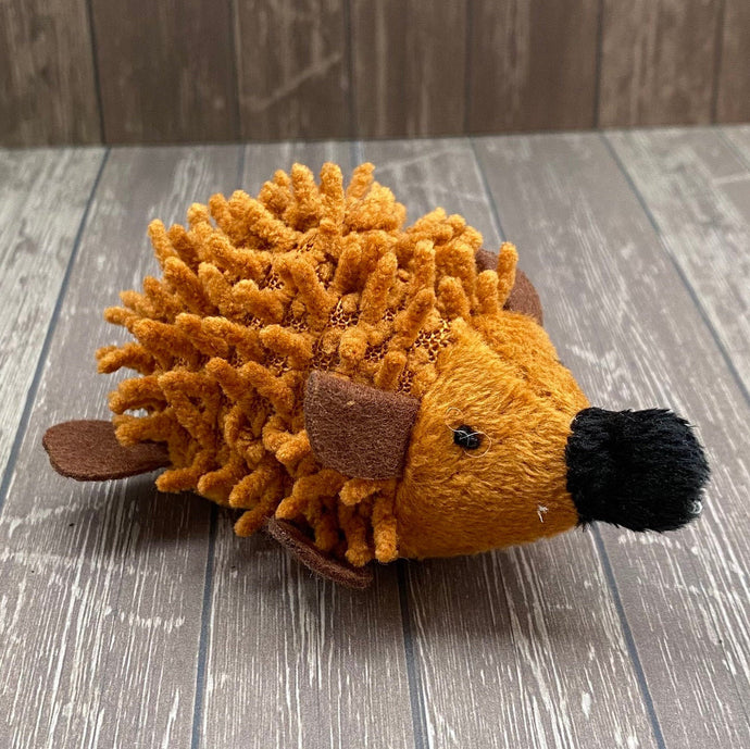 Hedgehog catnip toy. Hedgehog plushie.